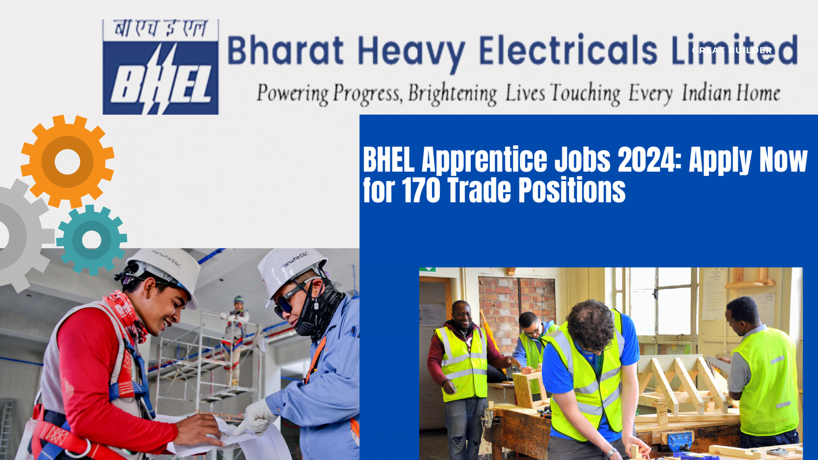 BHEL Apprentice Jobs 2024 Apply Now For 170 Trade Positions Oneallap